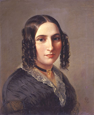 Fanny Hensel (Mendelssohn) in 1842