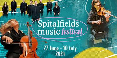 14 premieres, music in iconic spaces, the Cries of London: Spitalfields Music Festival 2024