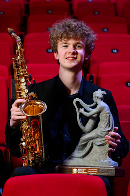 7-year-old Euan Kemp, winner of Scottish Young Musicians Solo Performer of the Year 2024 (Photo: Ian Georgeson)