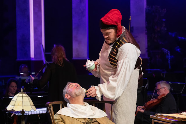 Rossini: The Barber of Seville - Stephen Gadd, Paul Grant - Opera Holland Park 2024 (Photo: Ali Wright)