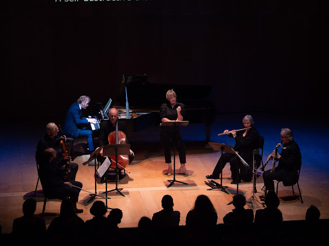 Schoenberg: Pierrot Lunaire - Claire Booth, the Nash Ensemble - Aldeburgh Festival (Photo: Marcus Roth, (c) Britten Pears Arts)