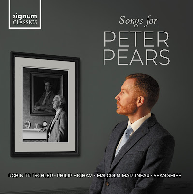 Songs for Peter Pears: Berkeley, Britten,, Arthur Oldham, Richard Rodney Bennett, Geoffrey Bush; Robin Tritschler, Malcolm Martineau, Sean Shibe, Philip Higham; Signum Classics