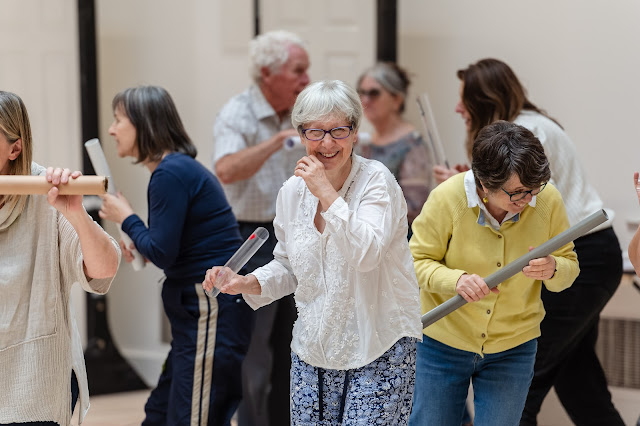 Andrew Norman: A Trip to the Moon - Adult Company rehearsal, Garsington Opera 2024 (Photo: Julian Guidera)