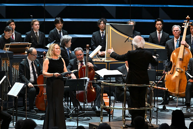 Bach: St John Passion - Carolyn Sampson, Masaaki Suzuki, Bach Collegium Japan at BBC Proms (Photo: BBC/ Mark Allen)