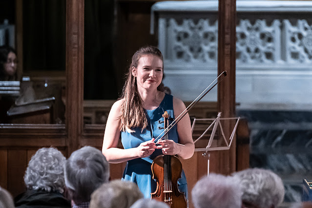 Tamsin Waley-Cohen performing at the Two Moors Festival in 2022