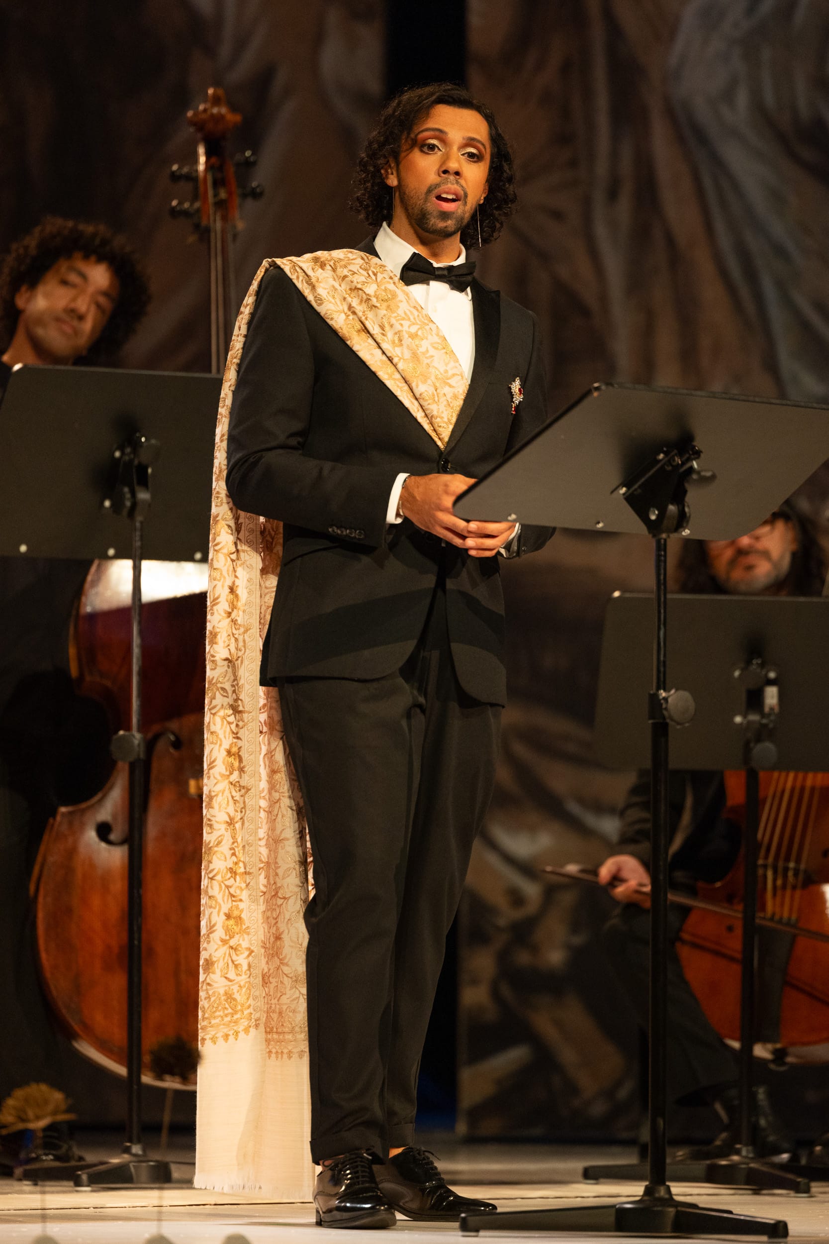 Male soprano Bruno de Sá in Bayreuth