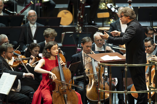 Dvorák: Cello Concerto - Anastasia Kobekina, Czech Philharmonic Orchestra, Jakub Hruša - BBC Proms (Photo: BBC/Andy Paradise )