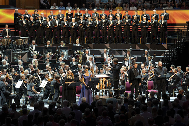 Janácek: Glagolitic Mass - Bella Adamova, Corinne Winters, David Butt Philip, Pavel Švingr, City of Prague Philharmonic Choir, Czech Philharmonic Orchestra, Jakub Hruša - BBC Proms (Photo: