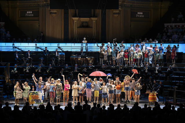 Bizet: Carmen - Glyndebourne Chorus, London Philharmonic Orchestra, Anja Bihlmaier - Glyndebourne Festival at BBC Proms (Photo: BBC/Andy Paradise )