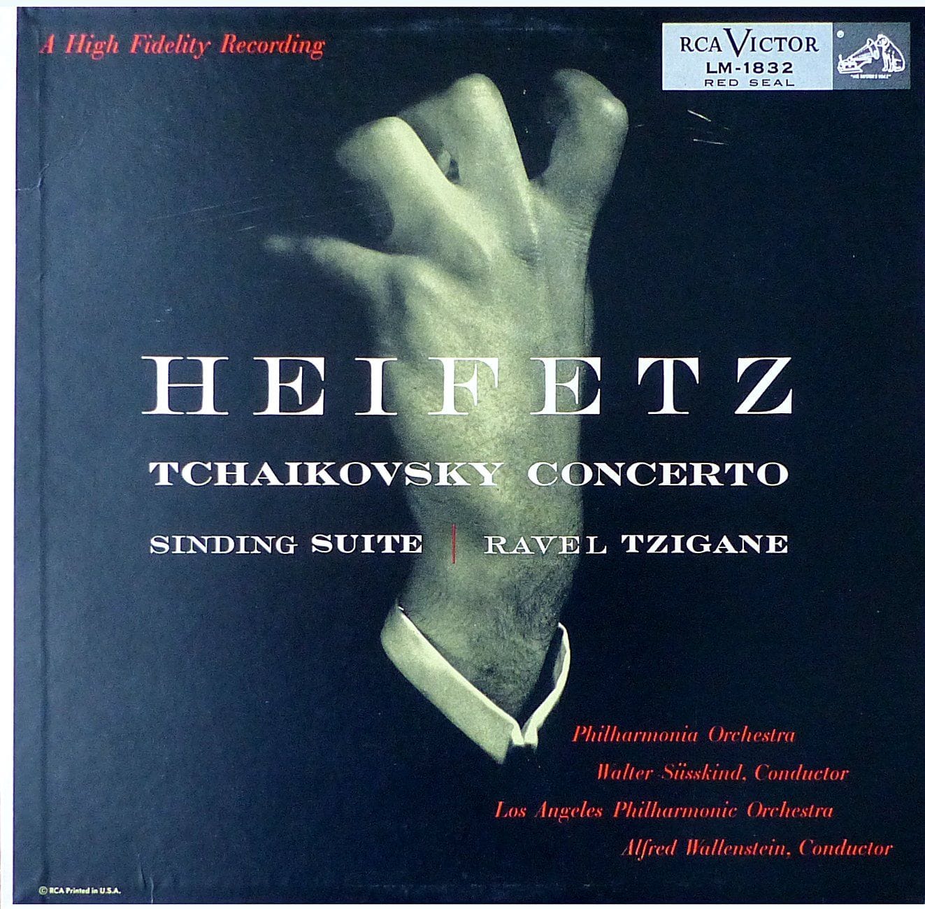 Heifetz plays Korngold and Castelnuovo-Tedesco