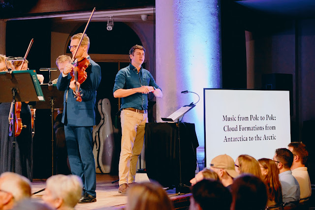 Music from Pole to Pole - City of London Sinfonia and Dr Simon Clark at Smith Square Hall - (Photo: Suzi Corker)