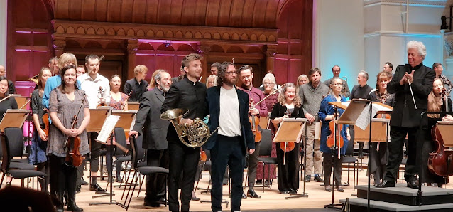 Gavin Higgins: Horn Concerto - Ben Goldscheider, Gavin Higgins, Christopher Warren Green, London Chamber Orchestra (Photo: Jerome Weatherald)