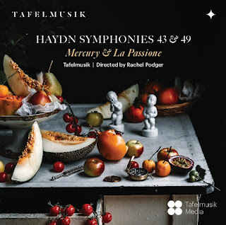 Haydn: Symphonies 43 & 49  - Tafelmusik, director Rachel Podger - full details from Tafelmusik's website