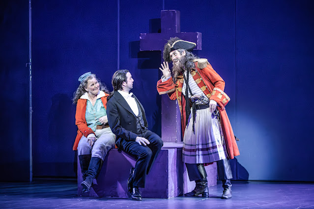 Gilbert & Sulllivan: The Pirates of Penzance - Gaynor Keeble, William Morgan, John Savournin - English National Opera, 2024 (Photo: Craig Fuller)