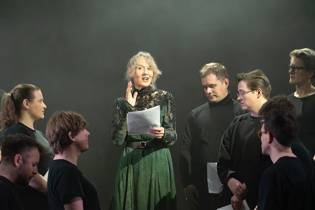 The Dead - Niamh Cusack, The Fourth Choir, Jamie Powe - Wilton's Music Hall (Photo: Kathleen Holman)