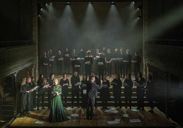 The Dead - Niamh Cusack, The Fourth Choir, Jamie Powe - Wilton's Music Hall (Photo: Kathleen Holman)