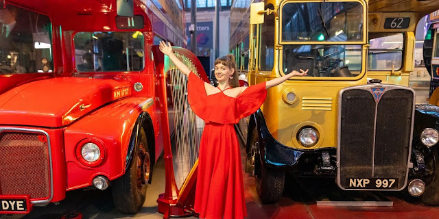 Music in the Museum: London Transport Museum's Transported by Culture: Music presents a weekly programme of music in the museum's gallery