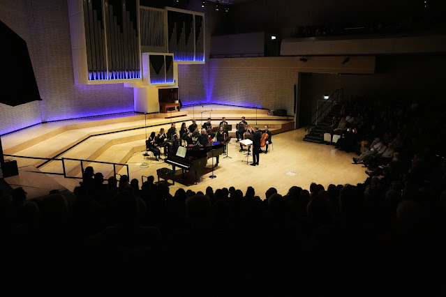 Philip Glass: Glassworks - musicians from RNCM & The Hallé, Colin Currie - RNCM (Photo: Alex_Burns/The Hallé)