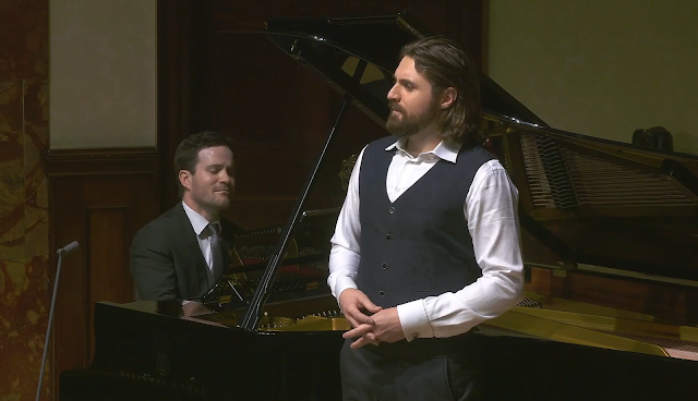 Schubert Birthday Concert - Ammiel Bushakevitz, Konstantin Krimmel - Wigmore Hall (Image from Live Stream)