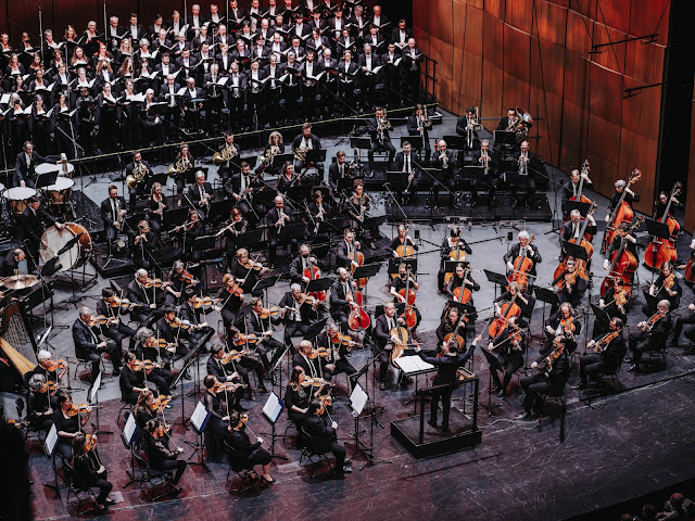 Jacques Hétu: Symphony No. 5 - Canada's National Arts Centre Orchestra, Orchestre Symphonique de Québec, Toronto Mendelssohn Choir, Anthony Shelley - Southam Hall, Ottawa (Photo: Curtis Perry)