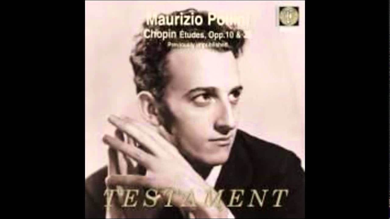 Pollini's early take on Chopin's Etudes