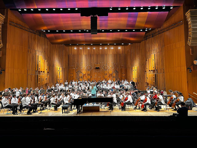 MiSST Together Orchestra in rehearsal at the Barbican