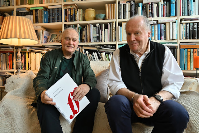 Colin Mathews and William Boyd (Photo: Mark Allan)