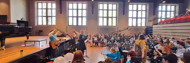 Joint Workshop with National Children’s Choir of Great Britain in April 2025