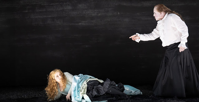 Handel: Saul - Soraya Mafi, Christopher Purves - Glyndebourne Opera (Photo: Glyndebourne/ASH)