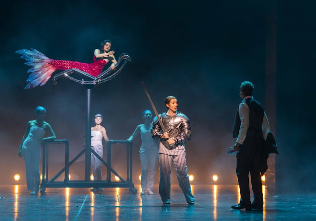 Handel: Alcina - Soraya Mafi, Samantha Hankey, James Cleverton - Glyndebourne Opera. 2022 (Photo Tristram Kenton)