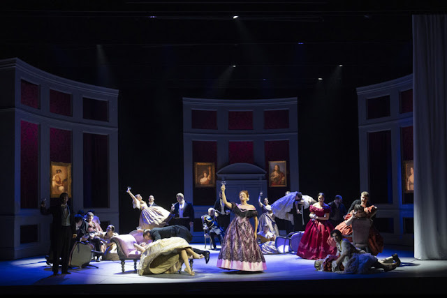Verdi: La Traviata - Samantha Clarke - The Grange Festival (Photo: Richard Hubert Smith)