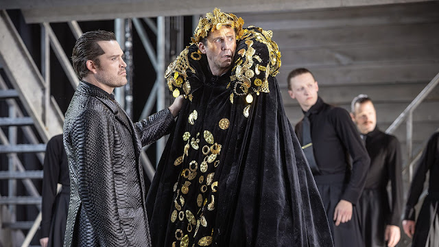 Handel: Rodelinda - Brandon Cedel, Ed Lyon - Garsington Opera (Photo: courtesy Garsington Opera)