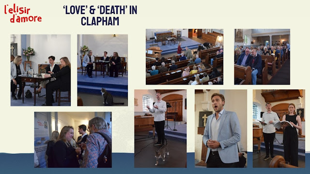 Rehearsal images from St Paul's Opera's forthcoming production of Donizetti's L'Elisir d'Amore