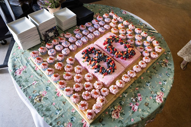 The cake celebrating Cheltenham Music Festival's 80th birthday
