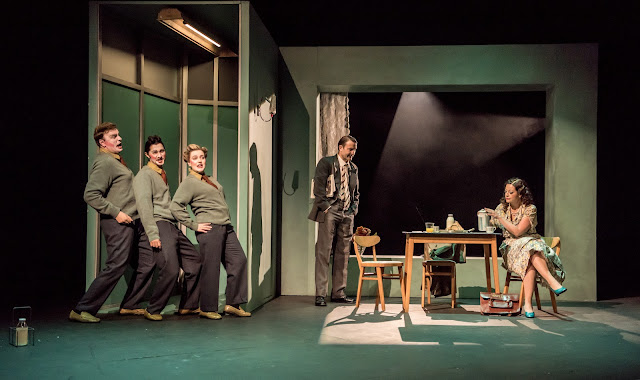 Bernstein: Trouble in Tahiti - Chloe Hare-Jones, Harun Tekin, Ross Cumming, Charles Rice, Hannah Hipp - Buxton International Festival (Photo: Genevieve Girling)