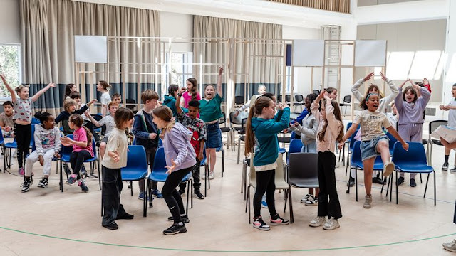 Rehearsal for Uprooted - Garsington Opera Youth Company