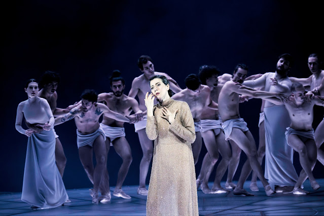 Donizetti: Maria Stuarda - Nino Gotoshia, Lisette Oropesa - Salzburg Festival (Photo: SF/Monika Rittershaus)