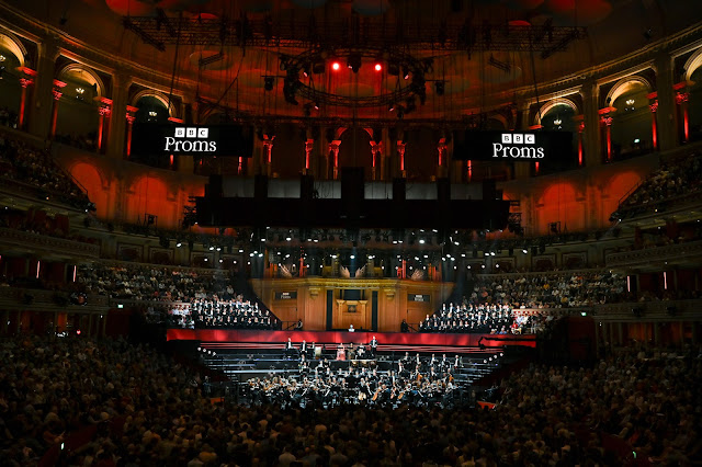 Clara Cecilie Thomsen, Jasmin White, Issachah Savage, Adam Palka, Danish National Concert Choir, Danish National Symphony Orchestra, Fabio Luisi - BBC Proms at Royal Albert Hall (Photo: BBC/Chris Christodoulou)