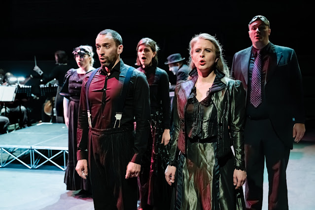 Mozart: Don Giovanni - Ensemble OrQuesta at Grimeborn Festival, Arcola Theatre (Photo: Julian Guidera)