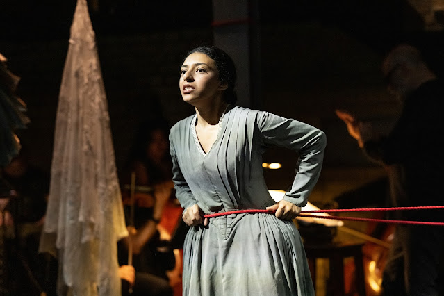 Joubert: Jane Eyre - Laura Mekhail (Jane) - Green Opera at Grimeborn Festival, Arcola Theatre - (Photo: Camilla Greenwell)