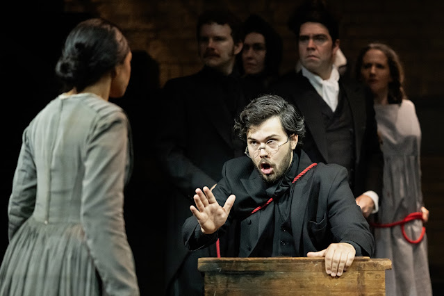 Joubert: Jane Eyre - Laura Mekhail, Alexander Semple - Green Opera at Grimeborn Festival, Arcola Theatre - (Photo: Camilla Greenwell)
