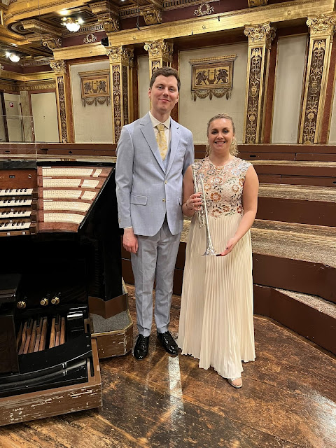 Richard Gowers & Matilda Lloyd at Wiener Musikverein