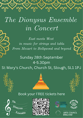 East meets West at St Mary's Church, Slough, SL1 1PJ on 28 September 2025