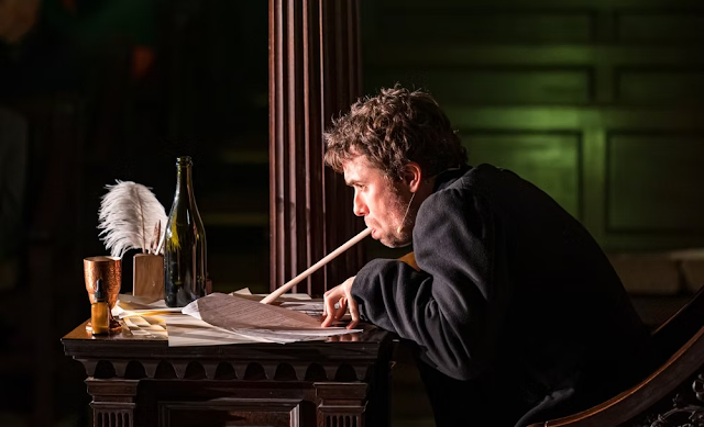 Tama Matheson as Beethoven in his play, Beethoven: I Shall Hear In Heaven