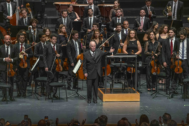 Mendelssohn: Piano Concerto No. 1 - Lang Lang, Daniel Barenboim, West-Eastern Divan Orchestra - Grosses Festspielhaus, Salzburg Festival (Photo: SF/Marco Borelli)