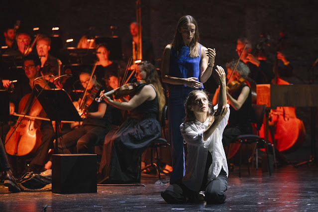 Mozart: Zaide - Lea Desandre, Sabine Devielhe, Pygmalion - Salzburg Festival (Photo: SF/Marco Borrelli)