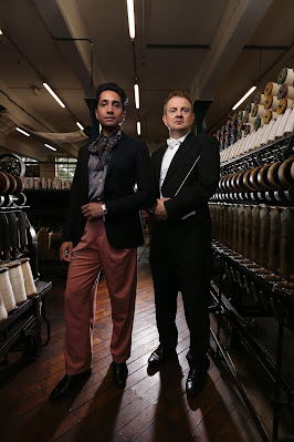 Kamal Kaan & Ben Crick at Bradford Industrial Museum (Photo: Lorne Campbell/Guzelian Photography)