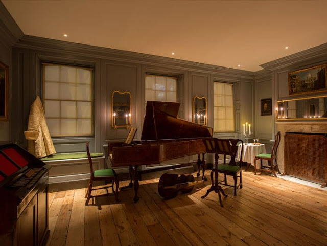 Handel's restored house in Brook Street