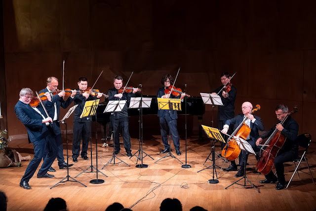Shostakovich: Prelude and Scherzo for String Octet - Quatuor Danel, Kazakh State String Quartet - (Photo © Nathanael Charpentier / © Association La Clé des Portes)
