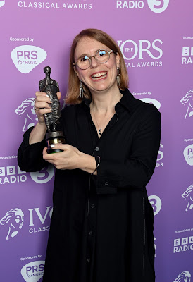 Anna Clyne, winner of the Award for Best Choral Composition at The Ivors Classical Awards (Photo: Hogan Media - Shutterstock)